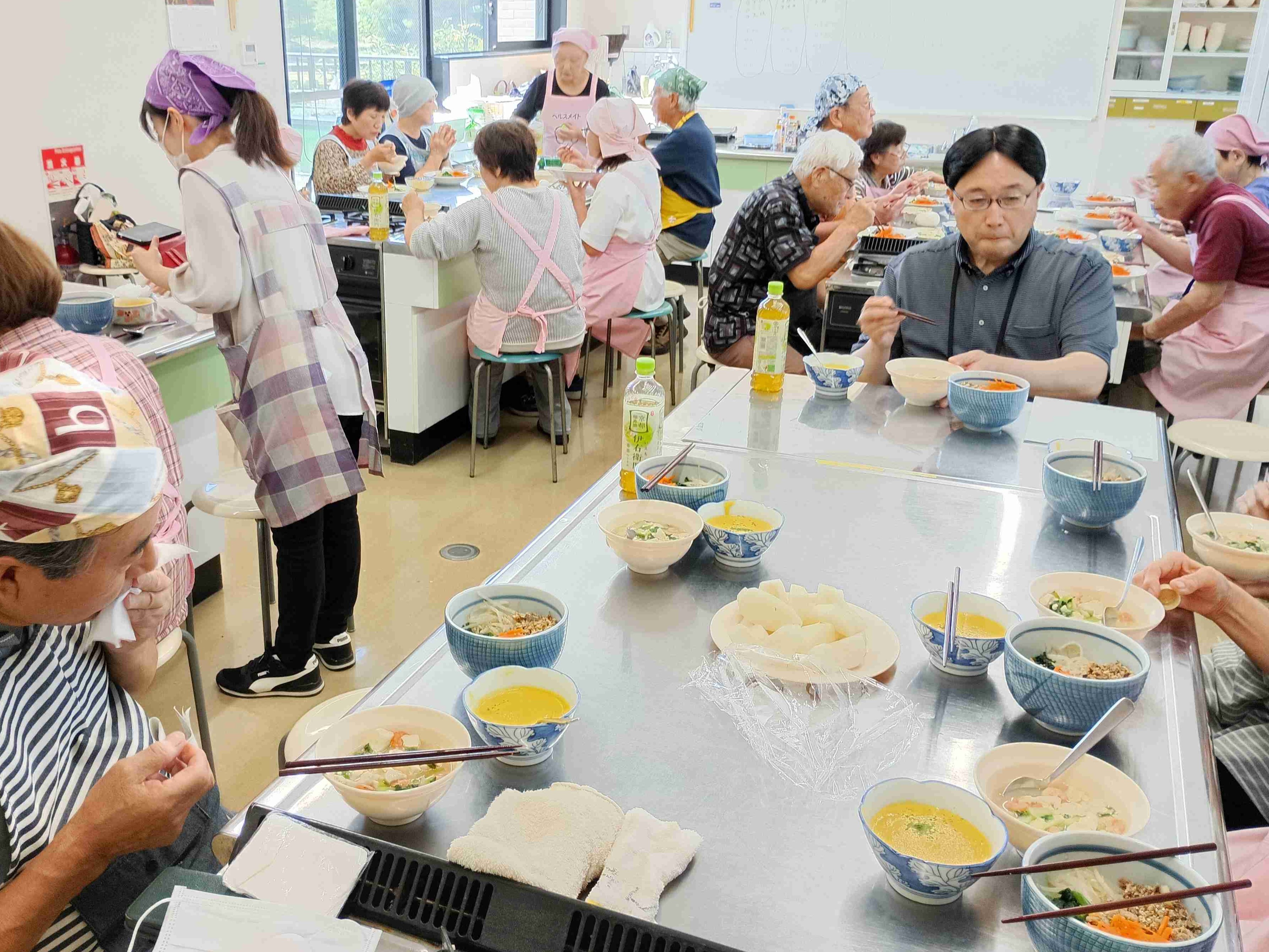 高齢者料理教室が開催されました - 2026-09-24 10:43
